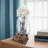 Arelli Novelty Glass Vase with Wood Stand-855112796