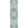 Machine Washable Indoor/Outdoor Claudian ACN1677 Teal Rug