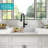KRAUS Bellucci 28” Granite Workstation Drop In Top Mount Single Bowl Kitchen Sink with Accessories-86781490-86781491