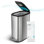 Poubelle de cuisine en acier inoxydable 13 gallons avec contrôle des odeurs CleanAura et couvercle à fermeture en douceur