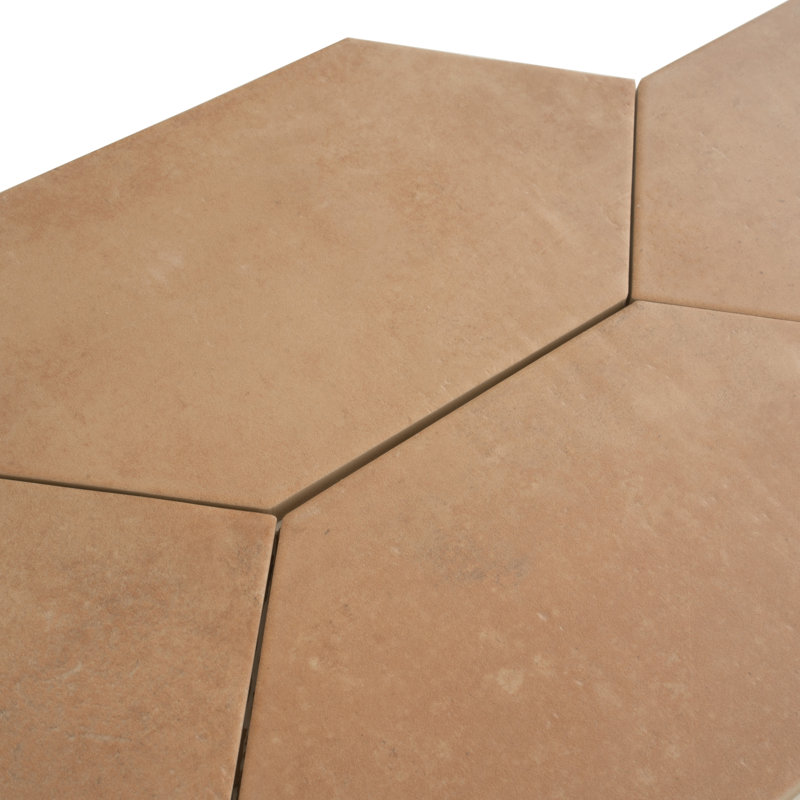 Terralis 6 X 12 In. Matte Terracotta Porcelain Octagon Wall And Floor Tile (7.1 Sq Ft/Case) - 20 Pack