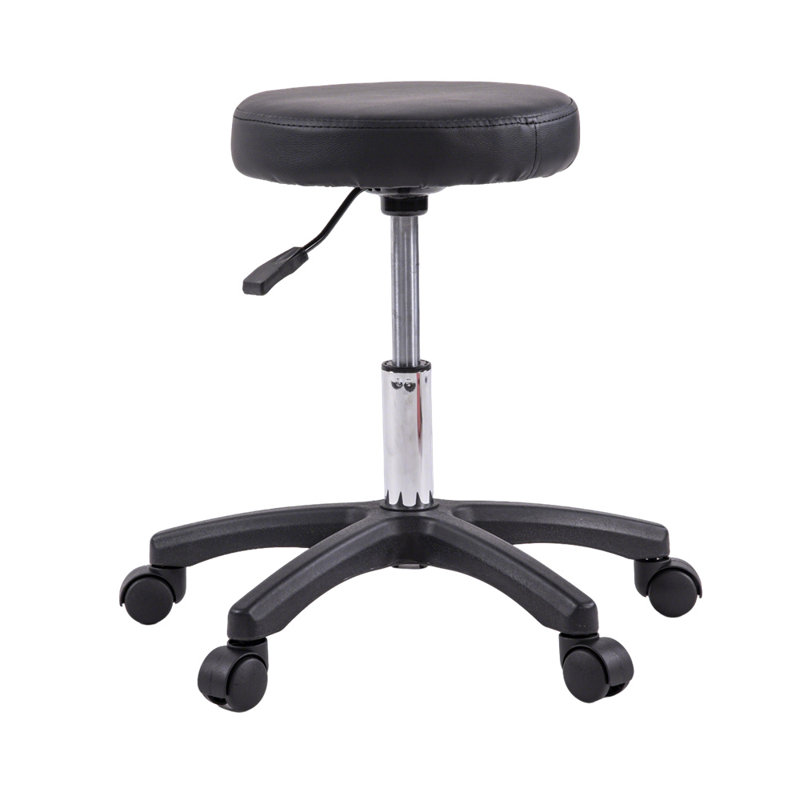 Rolling Stools with Wheels, Height Adjustable Stool