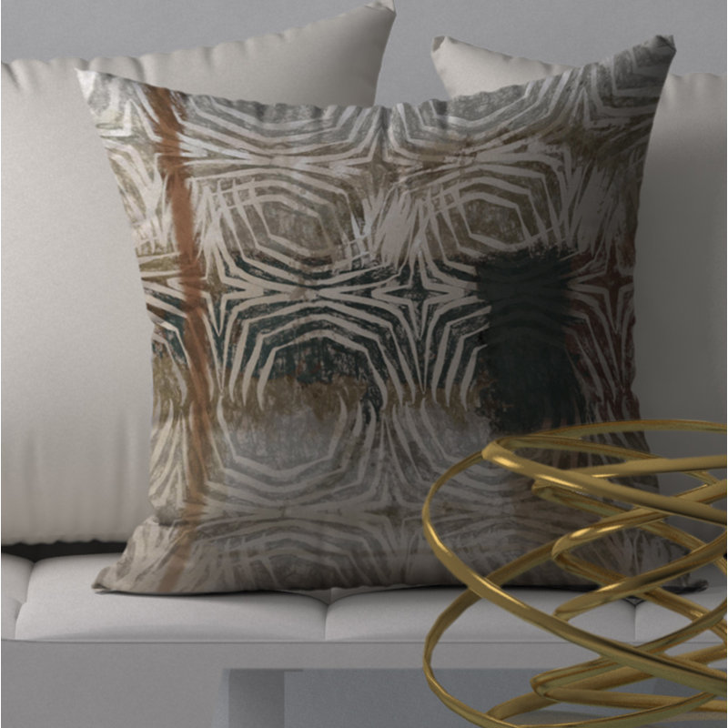 Housse de coussin carrée/insert, 24 po x 24 po