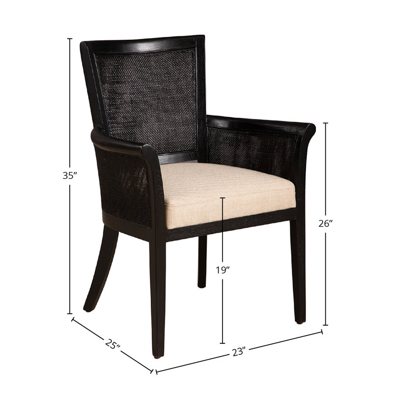Gimble Armchair, Black