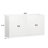 58.66" Wide Modern 4-Door Sideboard, Soft-Close Hinges & Adjustable Shelves, Modular Buffet Storage Cabinet