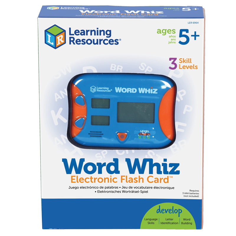 Learning Resources Word Whiz Electronic Flash Card