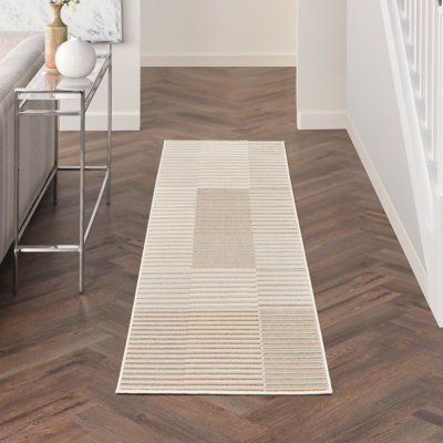 Breux Striped Area Rug