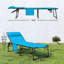 Outddor Lounge Chairs,2 Piece Folding Chaise-718272164