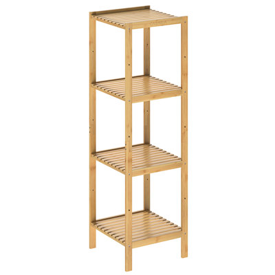 Dionisio Bamboo Freestanding Bathroom Shelves