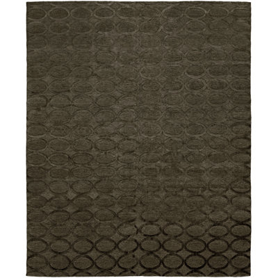 Hand Knotted Geometric Indoor Rug