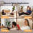 Armless Bean Bag Chair & Lounger Fireside Chair, Mid Century Foam Chair-24041538