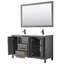 Ensemble de meuble-lavabo double avec miroir Daria-97878035-97878039-125003078