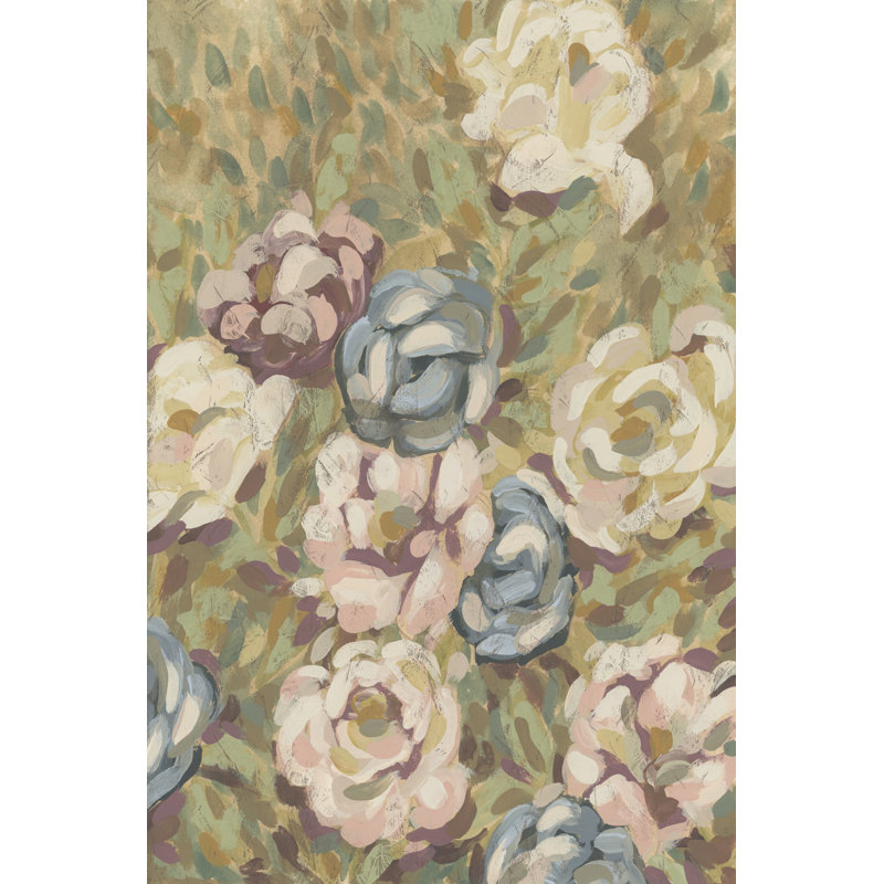 Rustic Rose Garden I by June Erica Vess - Wrapped Canvas Print, 46 cm H x 30 cm W