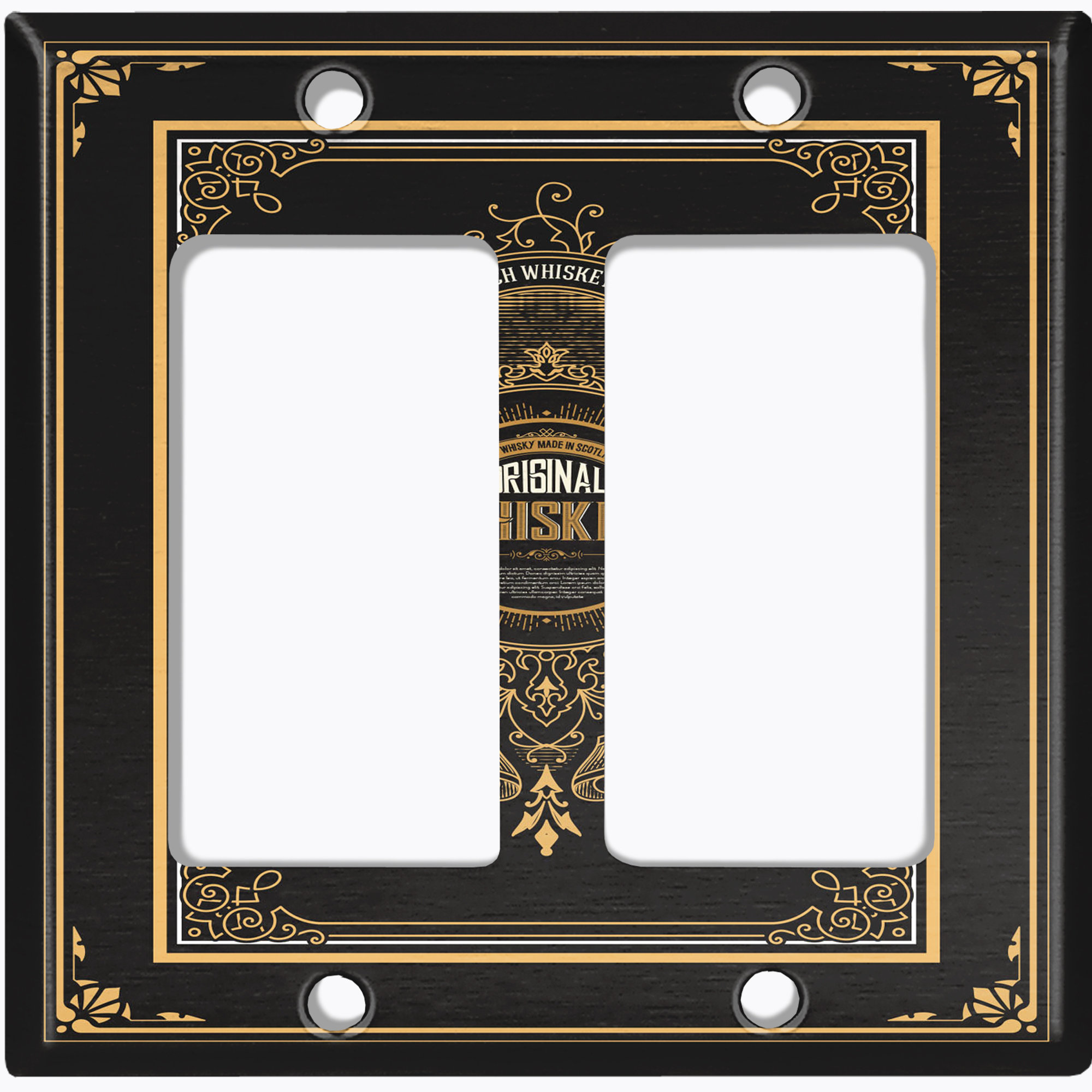 WorldAcc 2-Gang Rocker Wall Plate | Wayfair