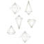 6 Piece Prisma Wall Décor Set-25778973