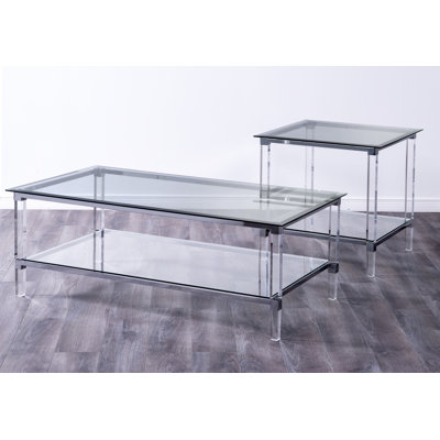 Ensemble de tables basses 2 pièces Audree