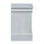 Table de chevet 2 tiroirs Platinum