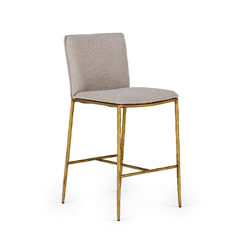 Tabouret de comptoir 26 po Ovando, Beige