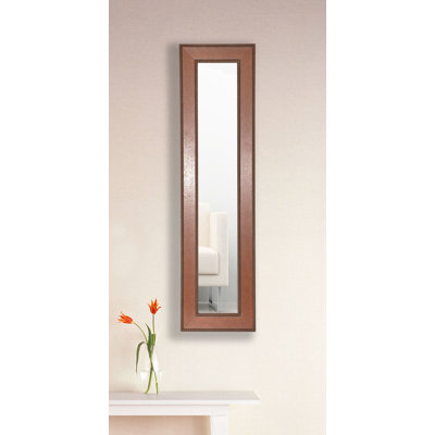 Eleanora Wood Flat Wall Mirror