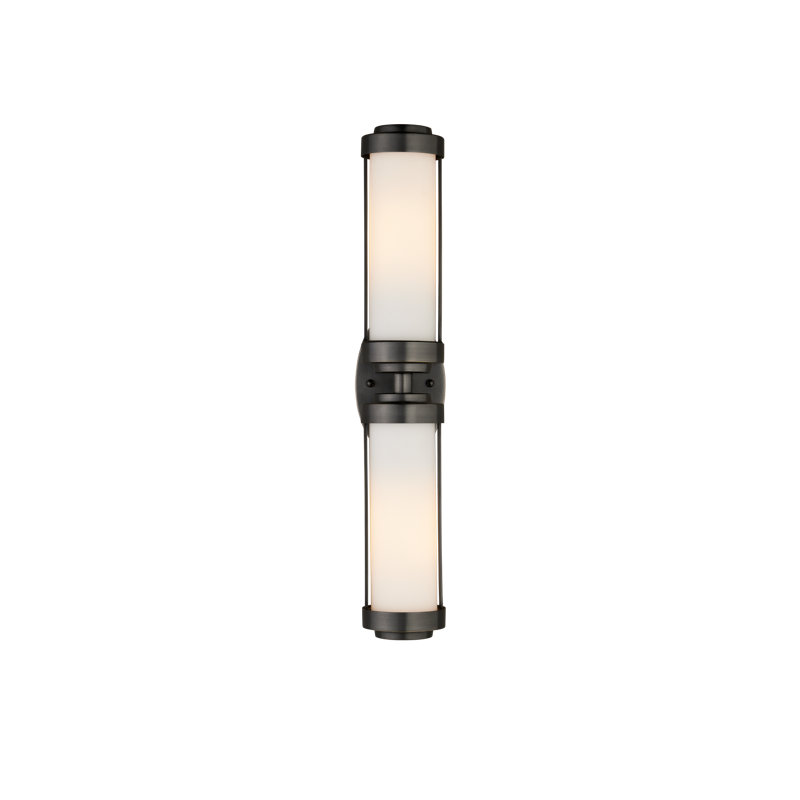 Bowland Nickel Bath Wall Sconce, Oil Rubbed Bronze