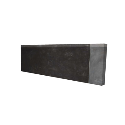 Quatre nuances de gris - Toile abstraite noire pour la décoration intérieure