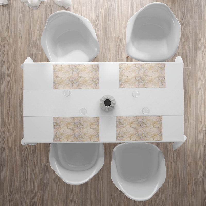 Polyester Abstract Rectangle Placemat