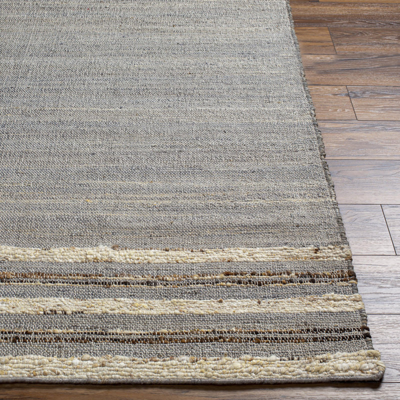 Bowry Area Rug in Gray, Rectangle 2' x 3'