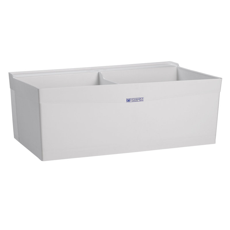 Évier à lessive à fixation murale 40" x 24" utilatwin