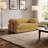 Upholstered Boneless Compression Corduroy Convertible Sleeper Sofa Bed - Foldable Floor Couch With No Assembly-237541010-238022426