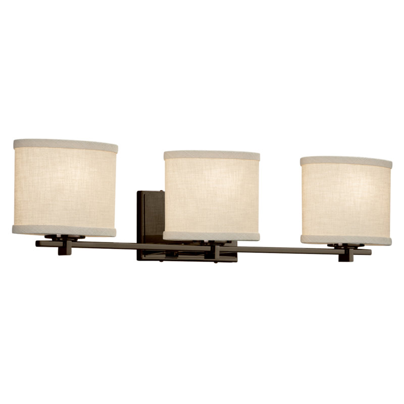 Éclairage pour meuble-lavabo 3 lumières Kenyon, Nickel brossé, 60 W