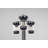 Adriella Anthracite Solar Powered Metal Pathway Light