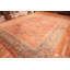 Grand tapis Oushak turc antique corail