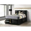 Grand lit de rangement noir Jazz-1030242917