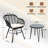 Virgie 2 - Person Patio Conversation Set with Cushions-95471141-104900965