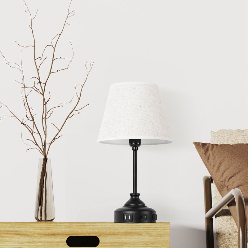 Lampes de table 15,7 "H, Blanc
