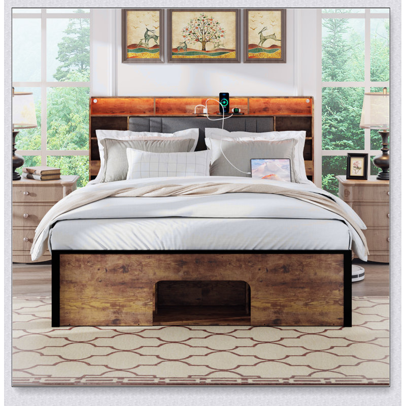 Brown Bed