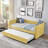 Daybed With Twin Size Pop-Up Trundle Upholstered Tufted Sofa Bed, Twin Size, Boucle Fabric (83"X43"X29.5")-1127603398-1127603393