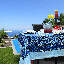 Nappe faite main en coton tournesol-898957758-898957766