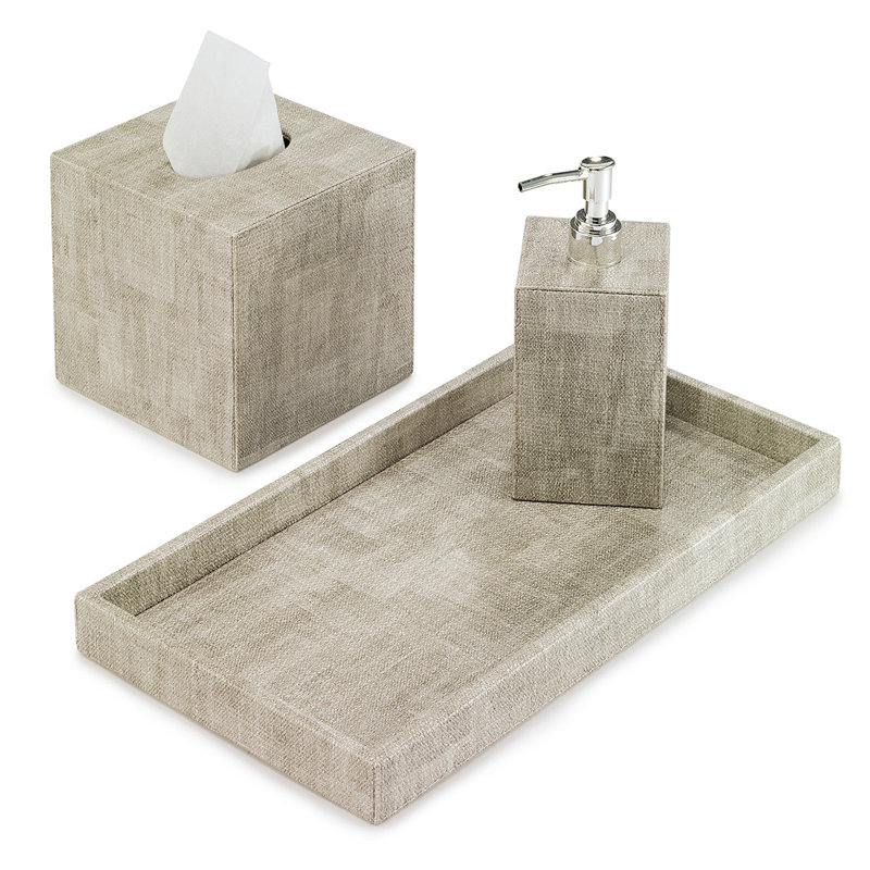Luster Vanity Tray, Granite