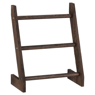 Porte-serviettes mural en bois