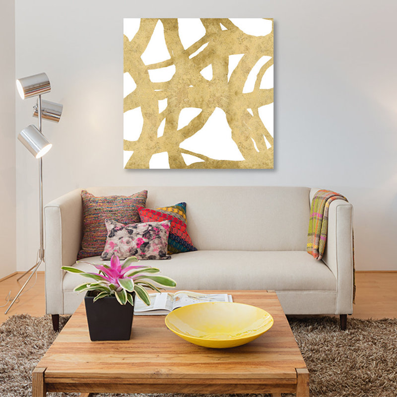 « infinite cercles ii », reproduction sur toile tendue, H 37 po x l 37 po x P 1,5 po, Pas de tapis, Toile tendue