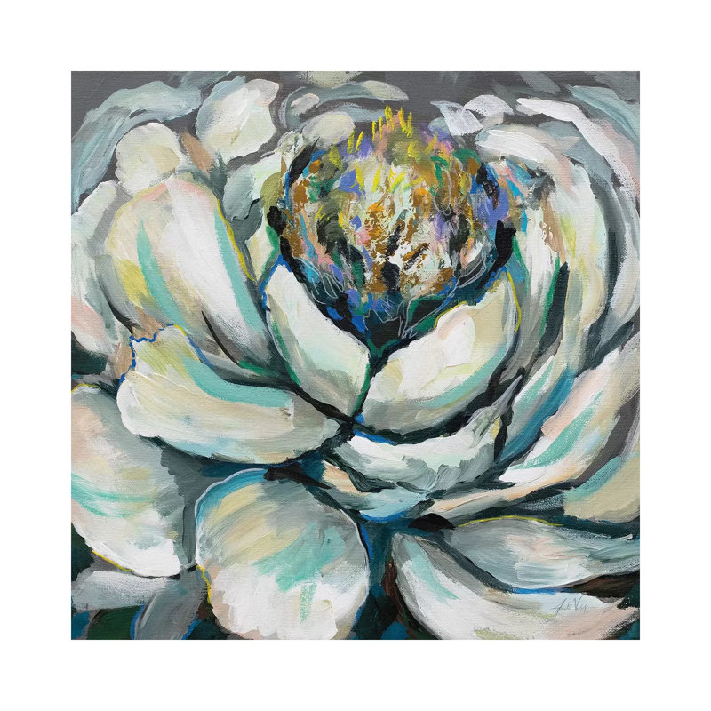 BloomI by Jeanette Vertentes - Wrapped Canvas Gallery-Wrapped Canvas Giclée, 45.72 cm H x 45.72cm W