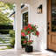 Artificial Bougainvillea Tree in Pot, Faux Flowering Plant Indoor Outdoor-1293101080
