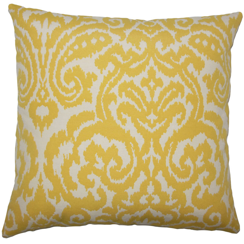 Cotton Blend Pillow Sham, Euro, Pollen