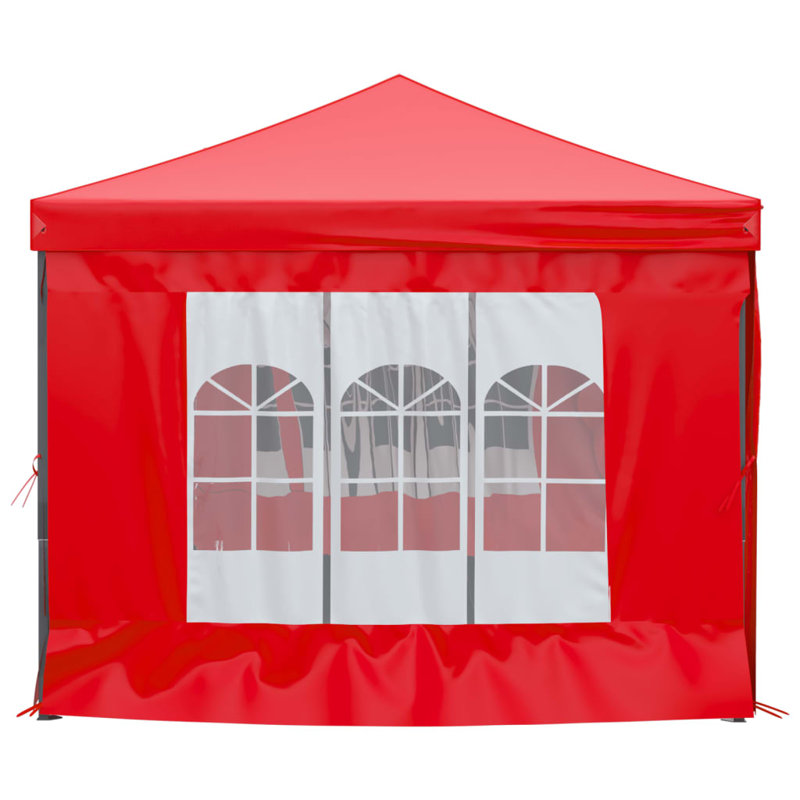6m x 3m Steel Canopy, Red