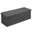 110x38x38cm Linen Upholstered Storage Bench-121935964