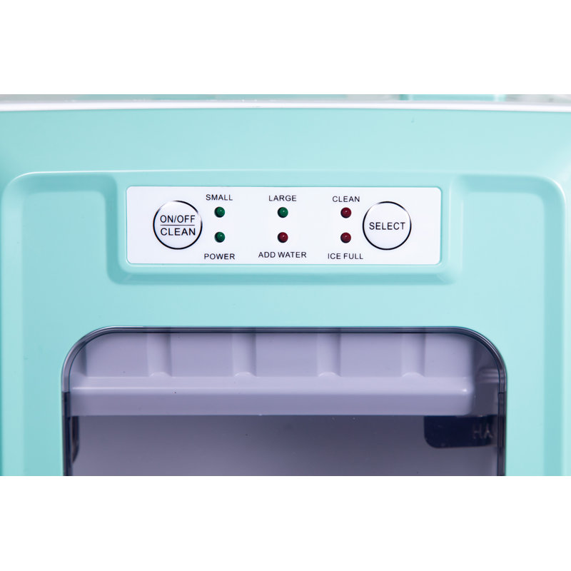 Aqua Portable Countertop Ice Maker with Self-Cleaning Function