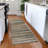  Machine Washable Indoor/Outdoor Chantille ACN996 Paprika Area Rug-1765863245