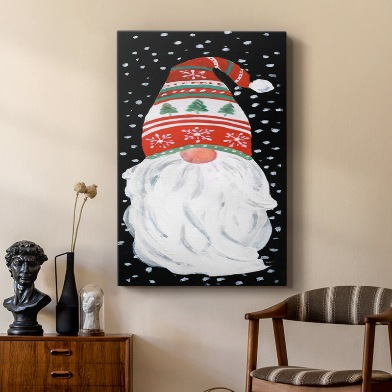 Hiver, gnome de bienvenue - galerie sur mesure
