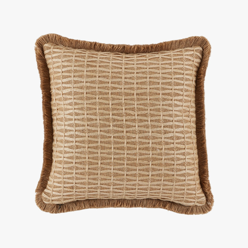 Jute Weave Pillow Cover & Insert